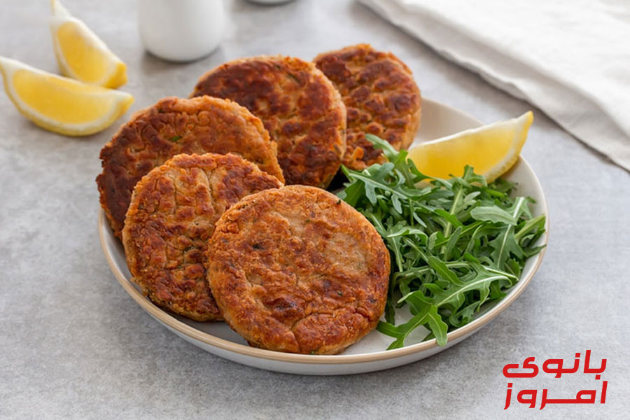 طرز تهیه کتلت سیب زمینی رژیمی
