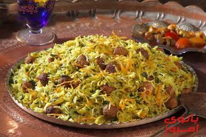 چطور کلم پلو شیرازی درست کنیم