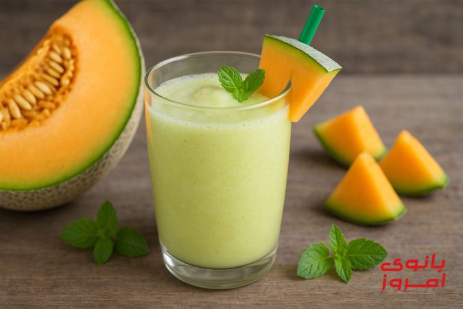 چطور اسموتی طالبی درست کنیم